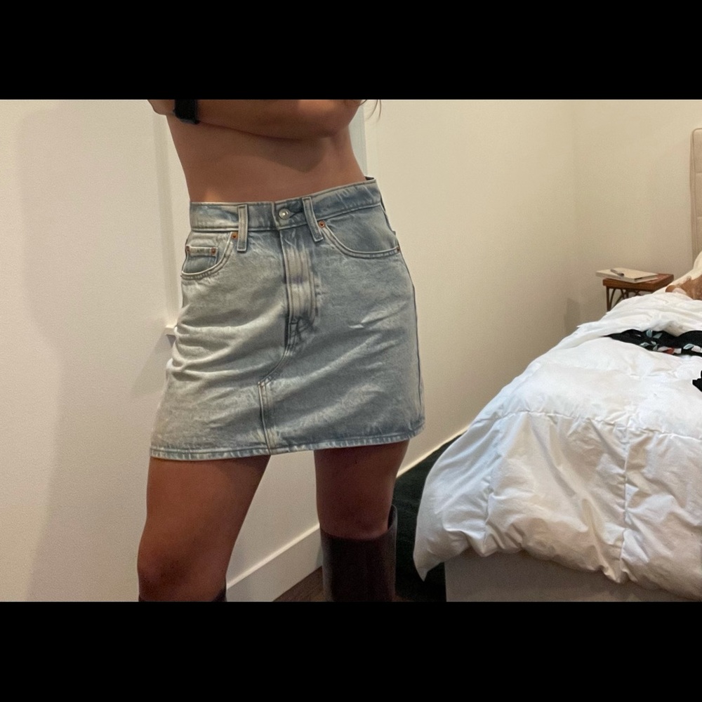 Levi’s vintage jean skirt
